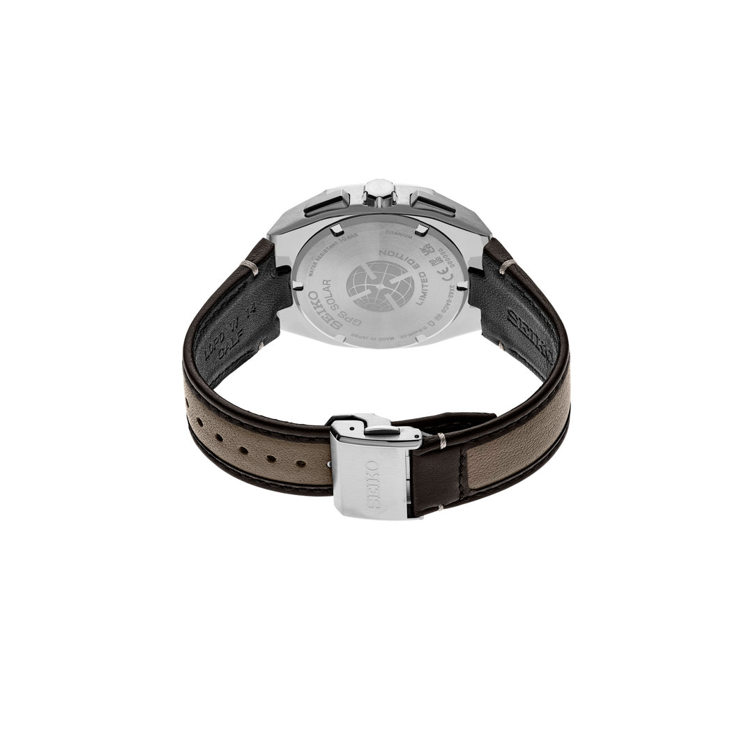 Seiko Astron SSJ019 Titanium Solar GPS White Dial Limited Edition