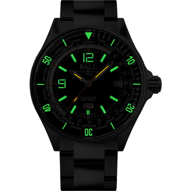 Ball DG2232A-SC-BK Engineer Master II Diver Worldtime (42mm)