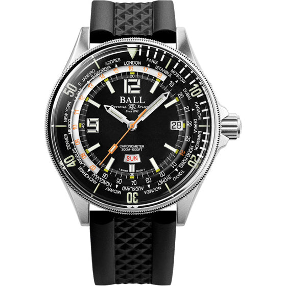 Ball DG2232A-PC-BK Engineer Master II Diver Worldtime (42mm)