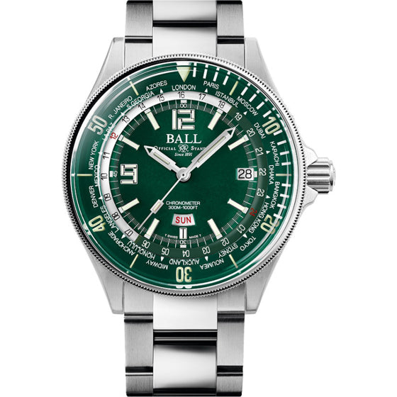 Ball DG2232A-SC-GR Engineer Master II Diver Worldtime (42mm)