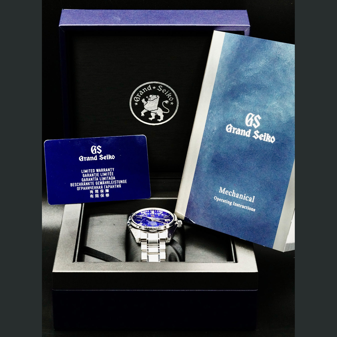 Grand Seiko SBGJ261 Hi Beat 36000 GMT Peacock