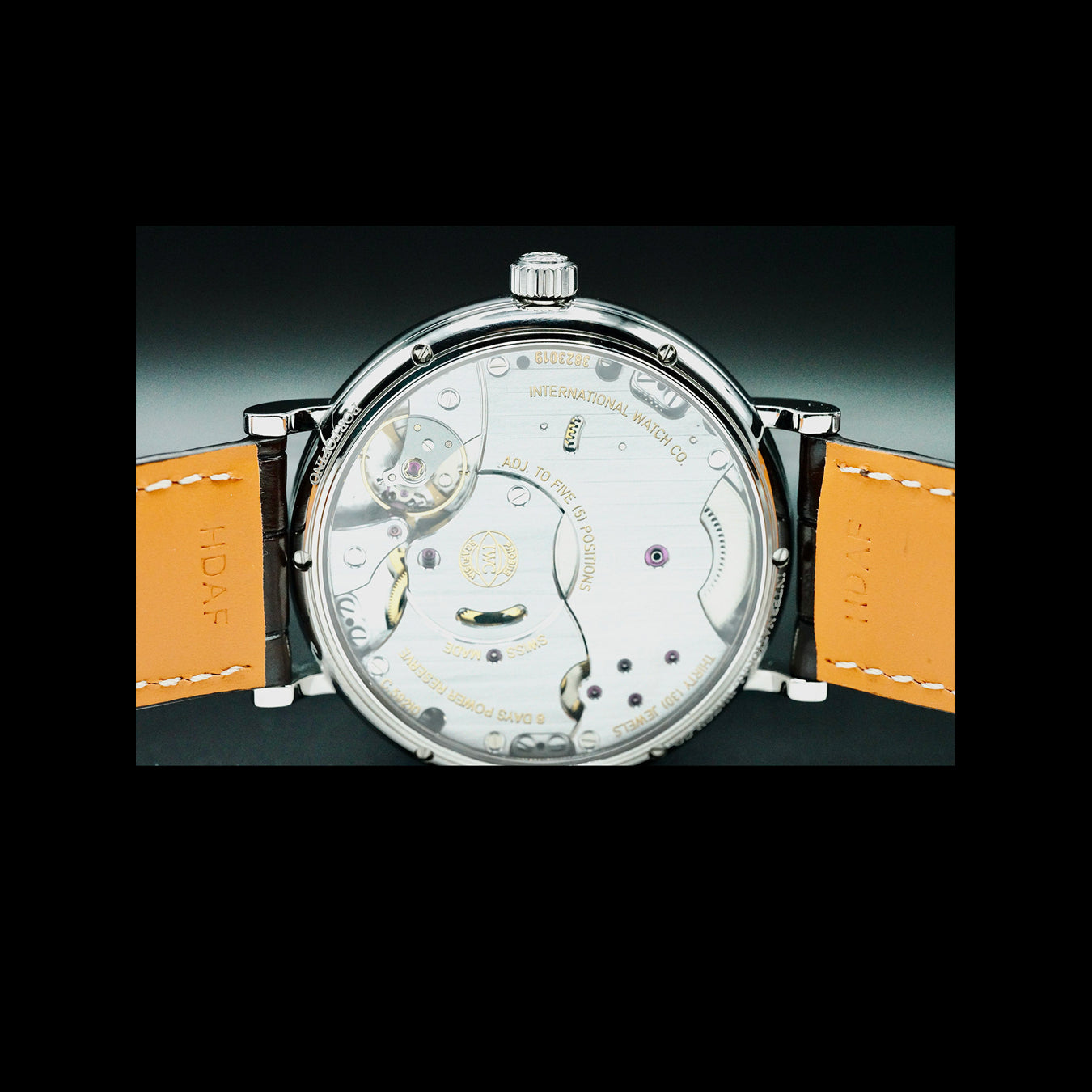 IWC IW5101-03 Portofino Hand-Wound Eight Days Stainless Steel Silver Dial 45mm