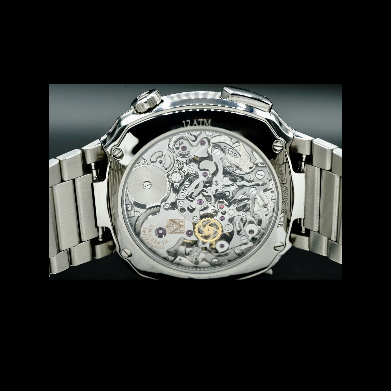 H. Moser & Cie. 6902-1201 Streamliner Flyback Chronograph Blue Dial