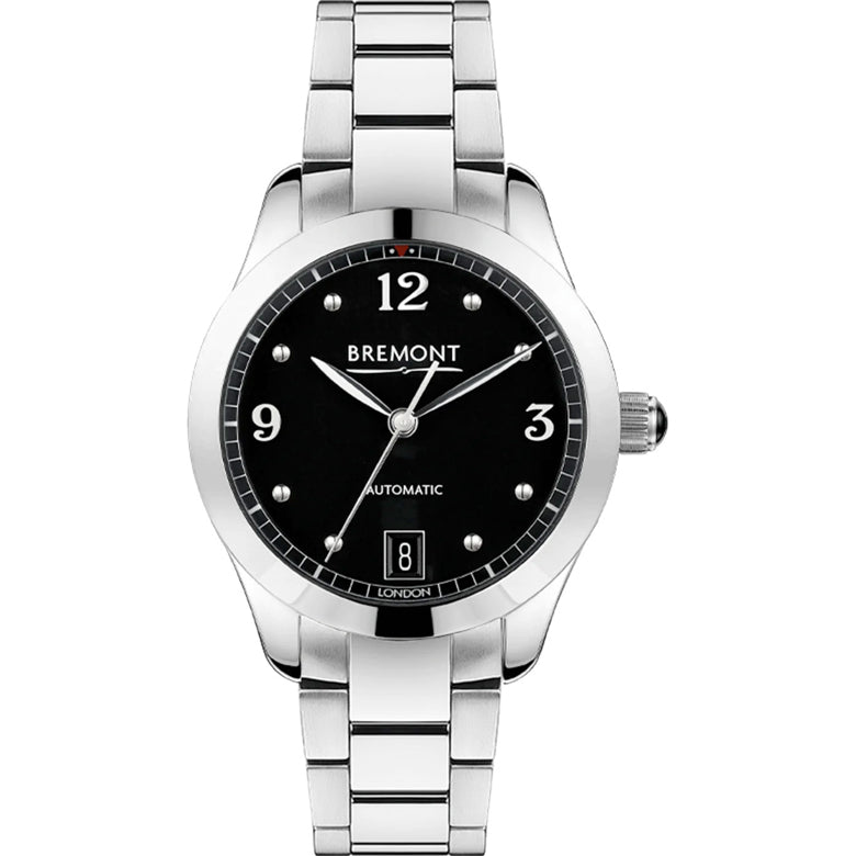 Bremont SOLO-34 AJ Black on Bracelet