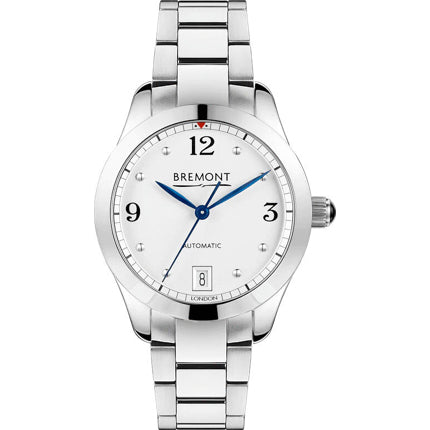 Bremont SOLO34-AJ-WH-B Mother of pearl on Bracelet