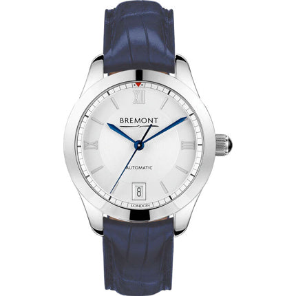 Bremont SOLO34-LC-WH-S White on Leather Strap