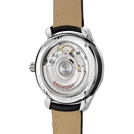 Bremont SOLO34-AJ-WH-R-S White on Leather Strap