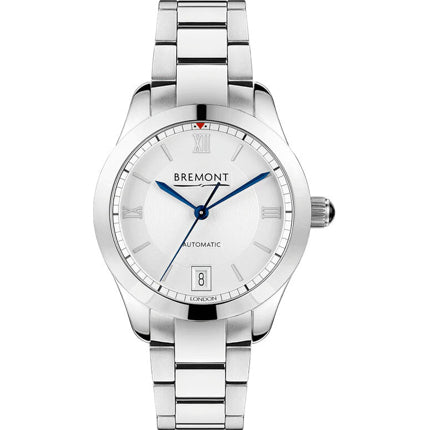 Bremont SOLO34-LC-WH-B White on Bracelet