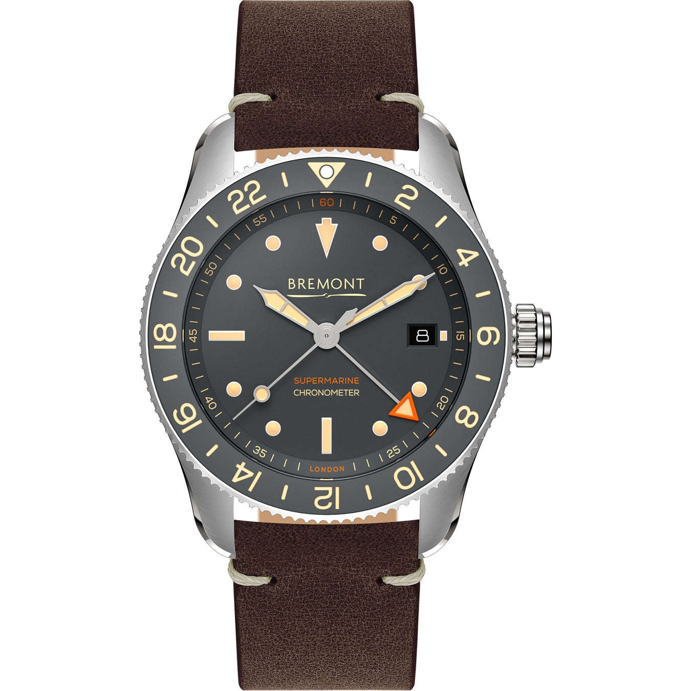 Bremont Supermarine S302 Ocean LE on Leather Strap