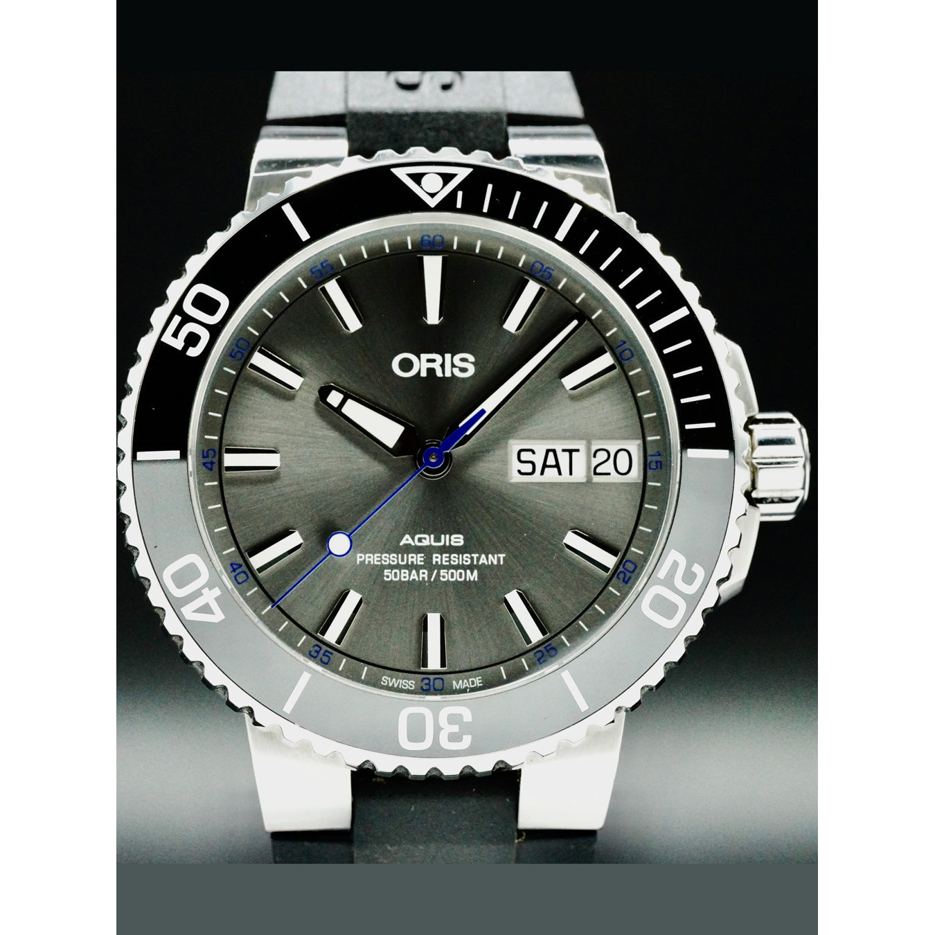 Oris 01 752 7733 4183-Set MB Aquis Hammerhead Limited Edition