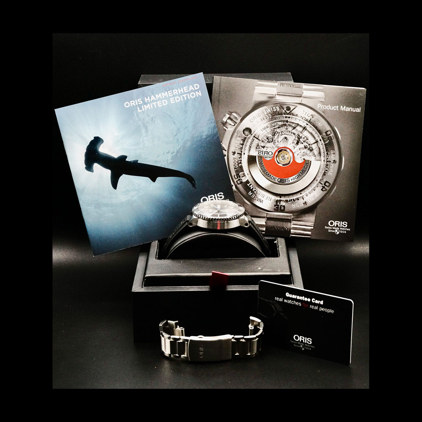 Oris 01 752 7733 4183-Set MB Aquis Hammerhead Limited Edition