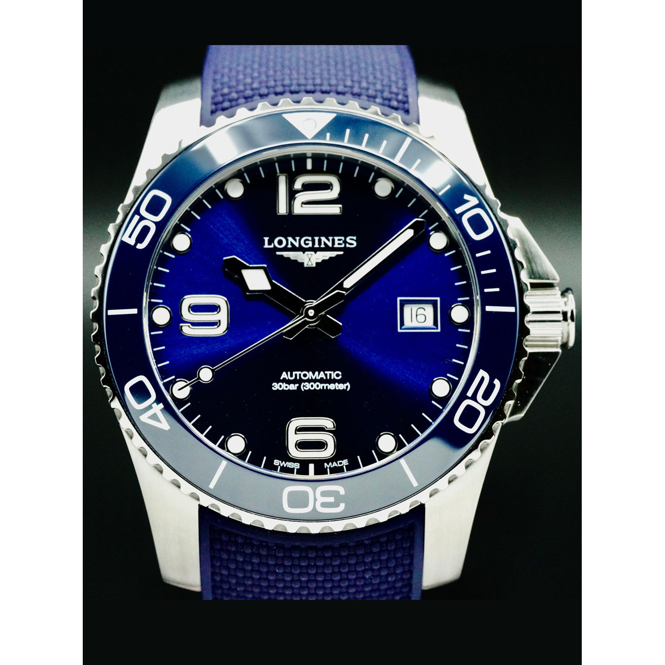 Longines L3.781.4.96.9 Hydroconquest Blue