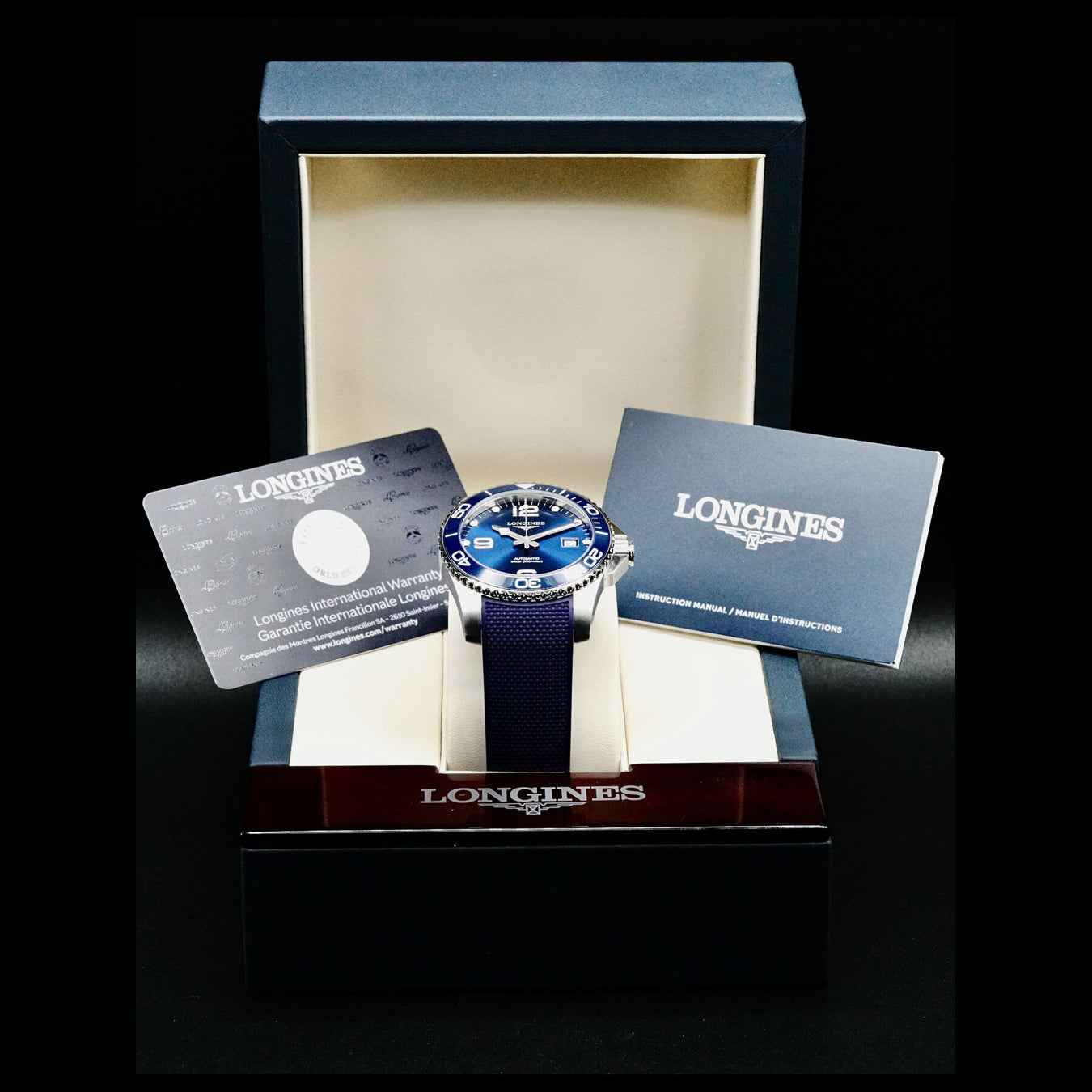 Longines L3.781.4.96.9 Hydroconquest Blue