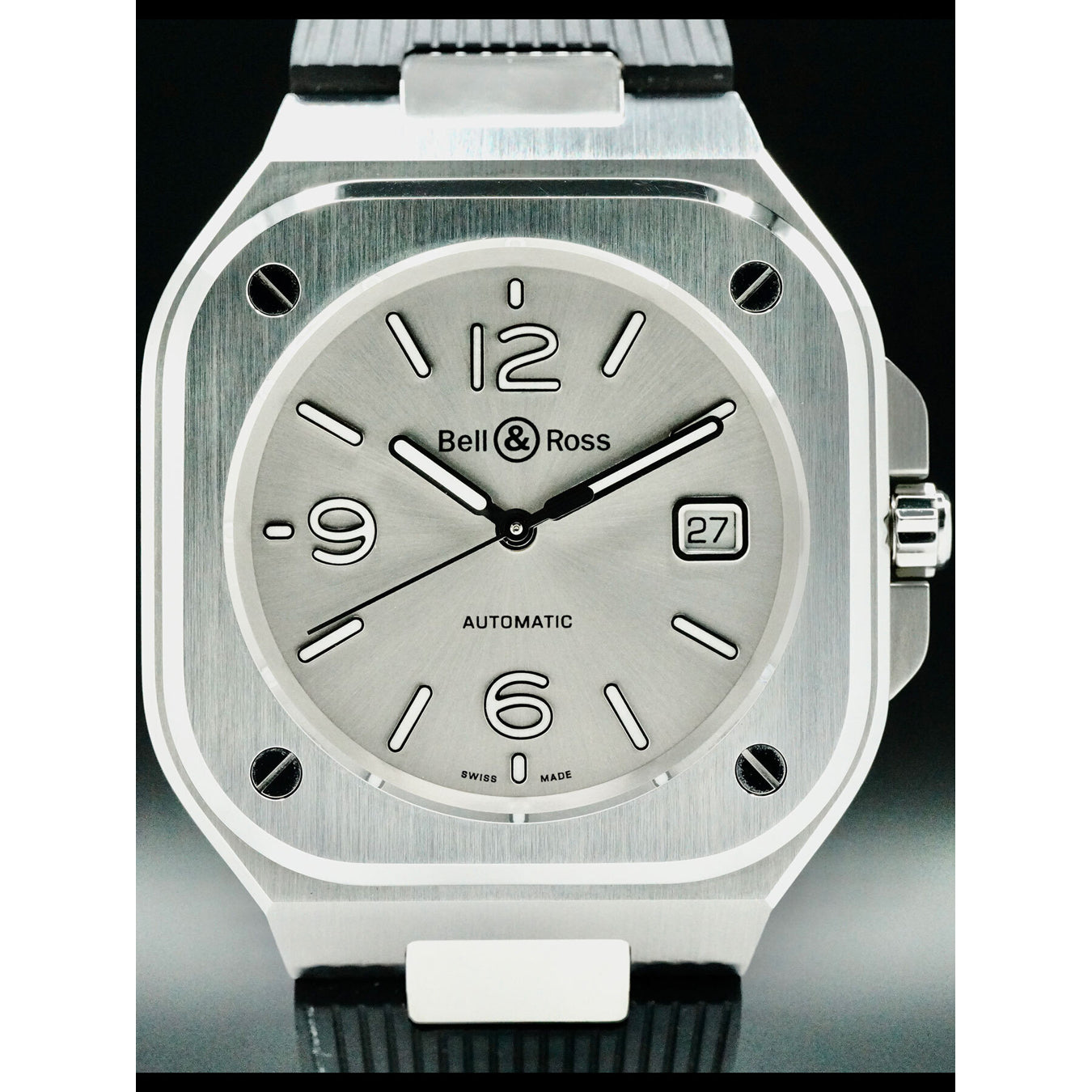 Bell & Ross BR05A-GR-ST/SRB on Strap