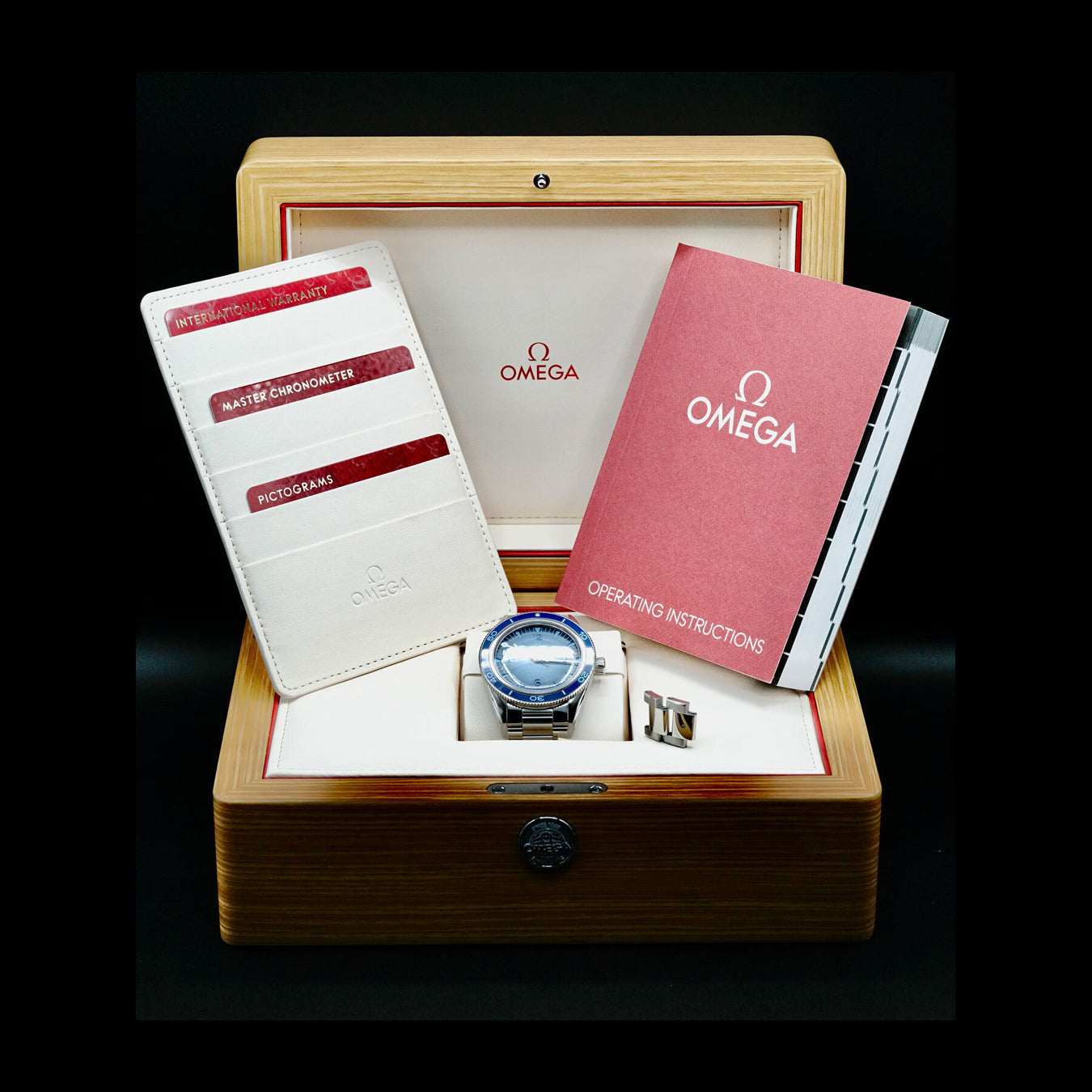 Omega 234.30.41.21.03.002 Seamaster 300 Co-Axial Master Chronometer Summer Blue