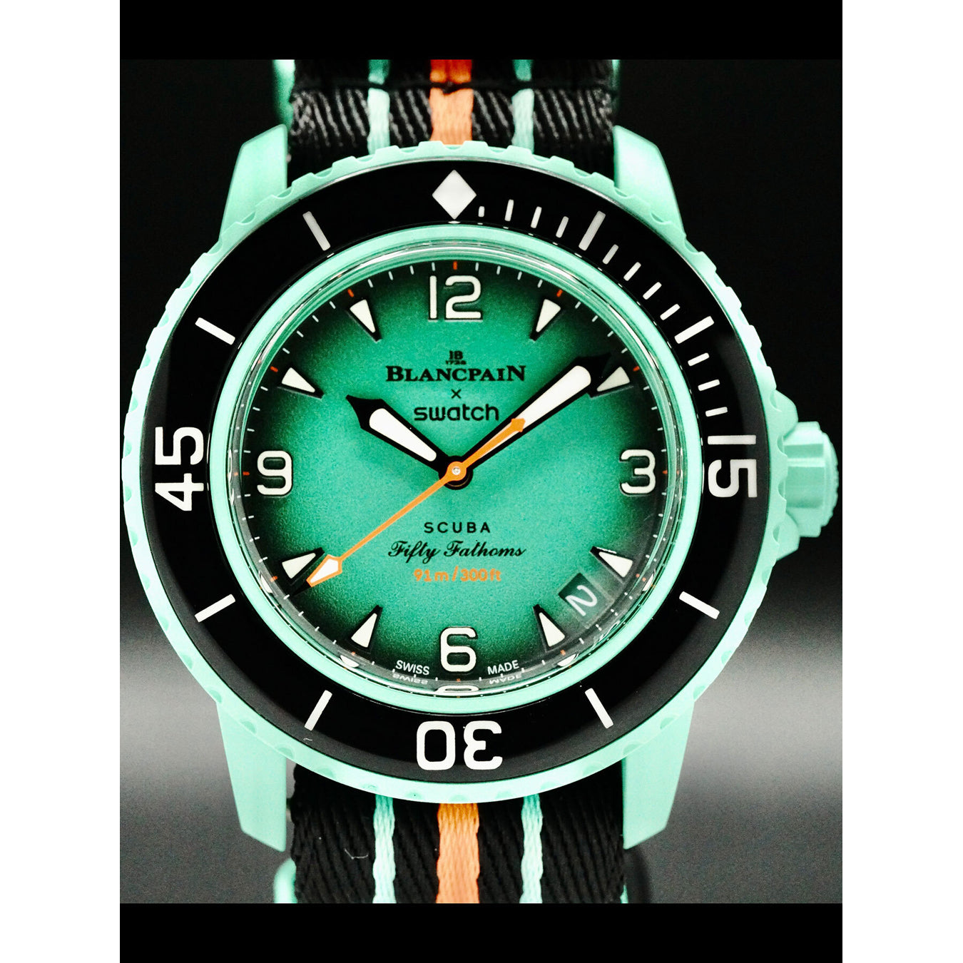 Swatch X Blancpain Scuba Fifty Fathoms Indian Ocean