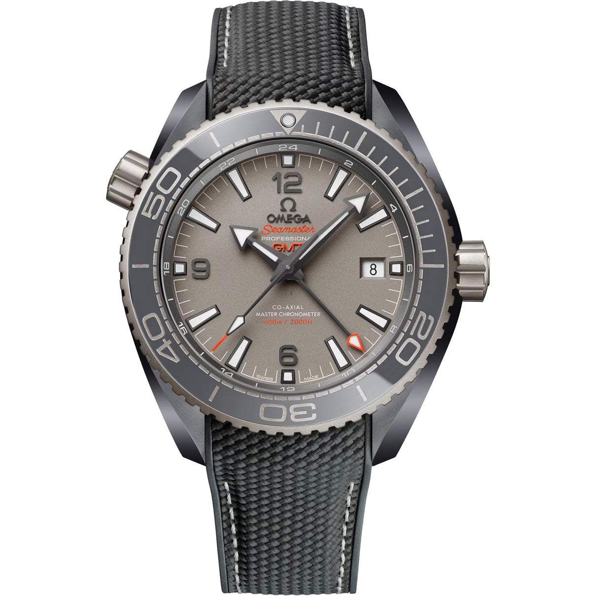 Omega 215.92.46.22.99.002 Seamaster Planet Ocean 600M Co-Axial Master Chronometer GMT Dark Grey