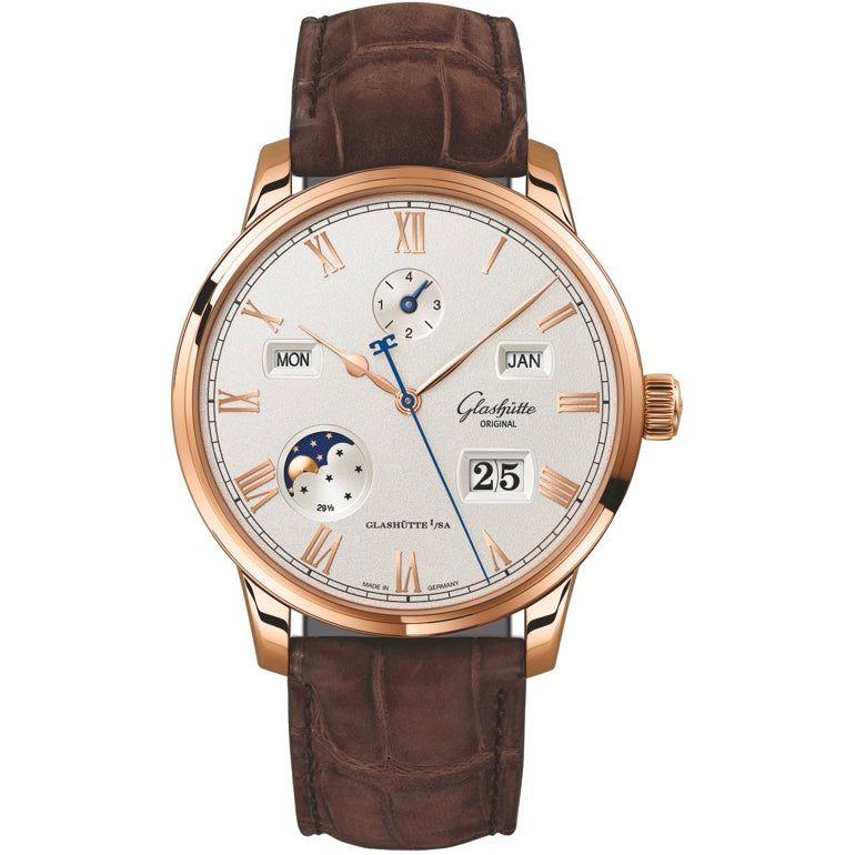 Glashütte Original 1-36-12-02-05-62 Senator Excellence Perpetual Red Gold Silver