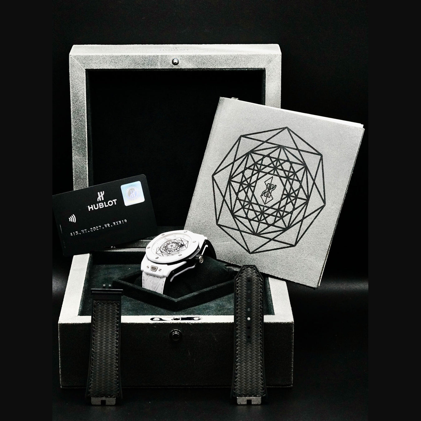 Hublot 415.HX.2027.VR.MXM19 Big Bang Unico Sang Bleu Ceramic White