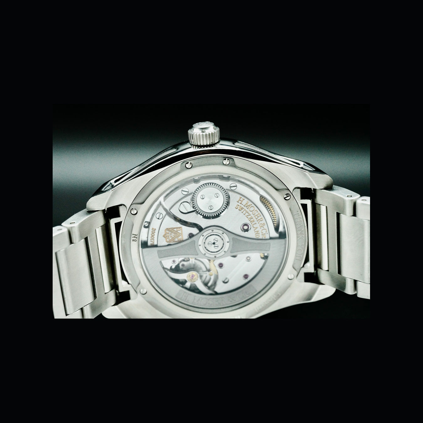 H. Moser & Cie Pioneer Centre Seconds Green 3200-1202
