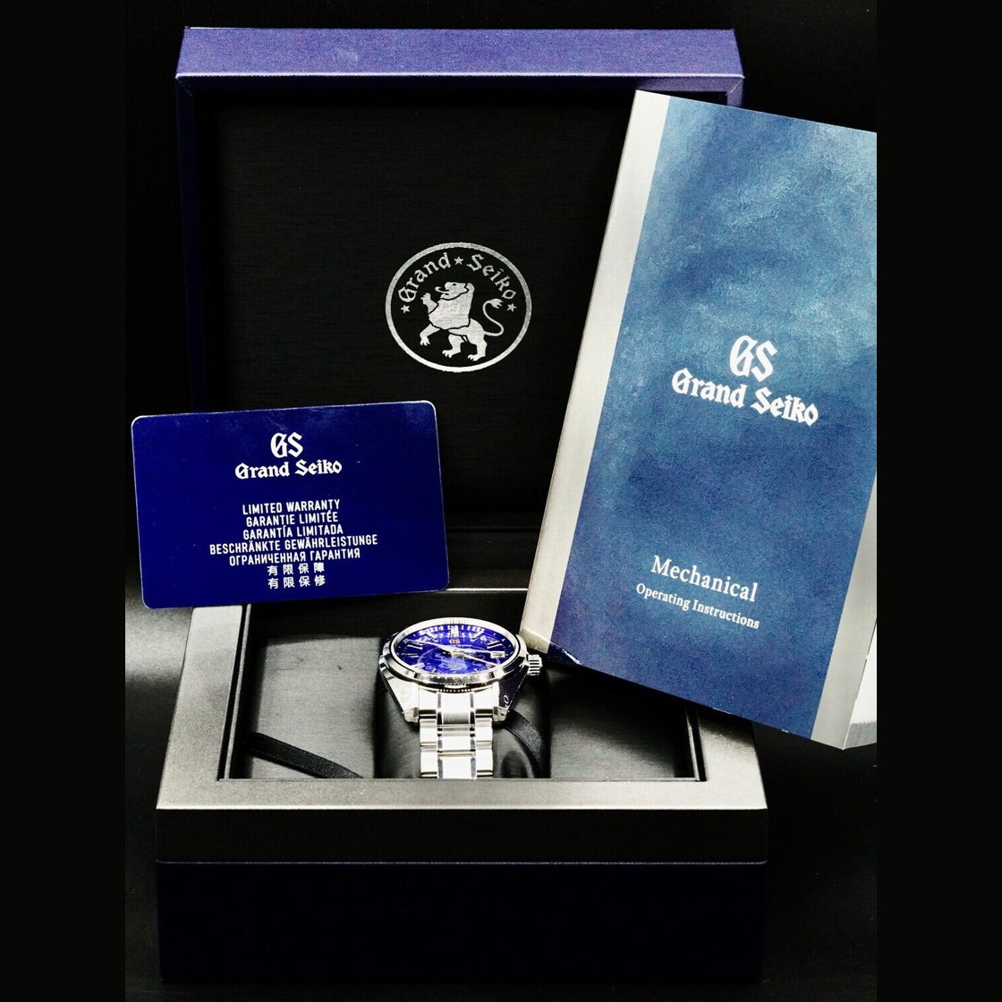 Grand Seiko SBGJ261 Hi Beat 36000 GMT Peacock