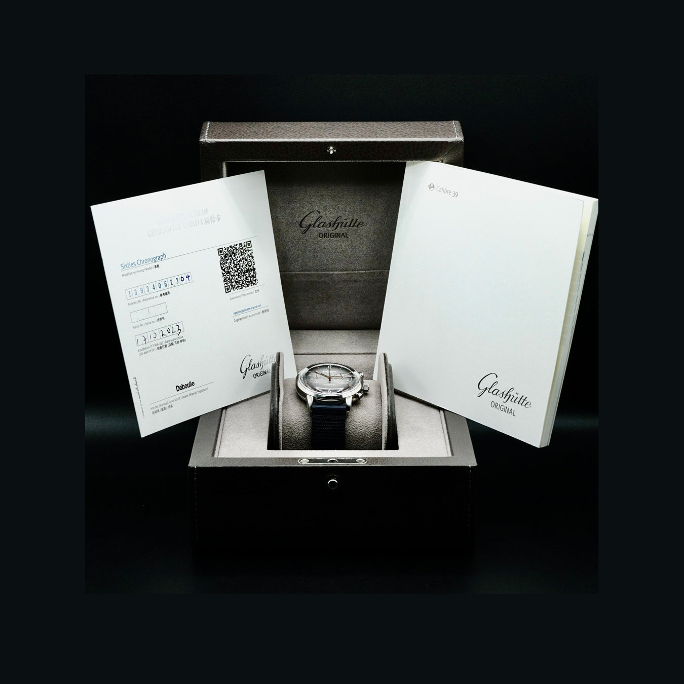 Glashütte Original 1-39-34-06-22-04 Sixties Chronograph Annual Edition