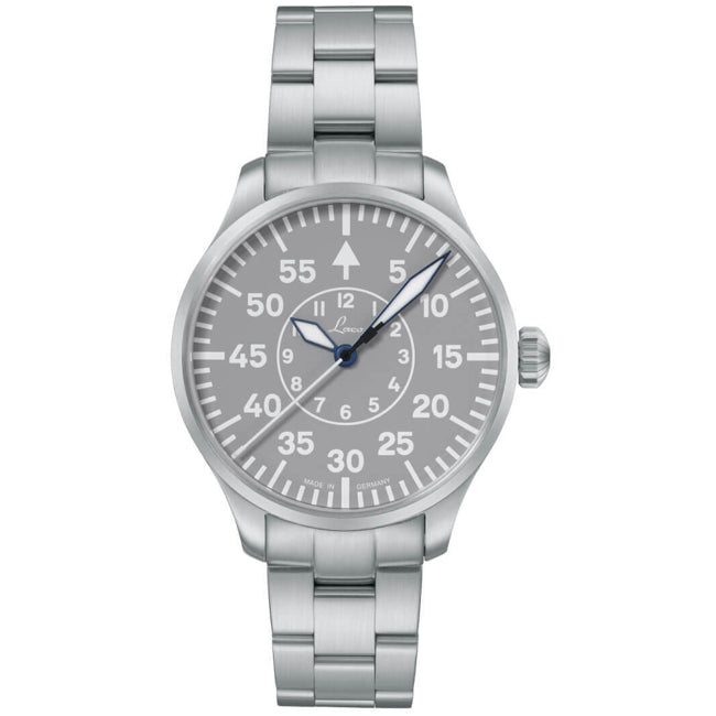 Laco Pilot Watches Basic Aachen Grau 39 MB