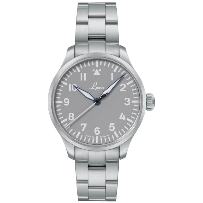 Laco Pilot Watches Basic Augsburg Grau 39 MB
