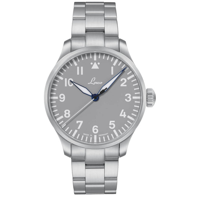 Laco Pilot Watches Basic Augsburg Grau 42 MB