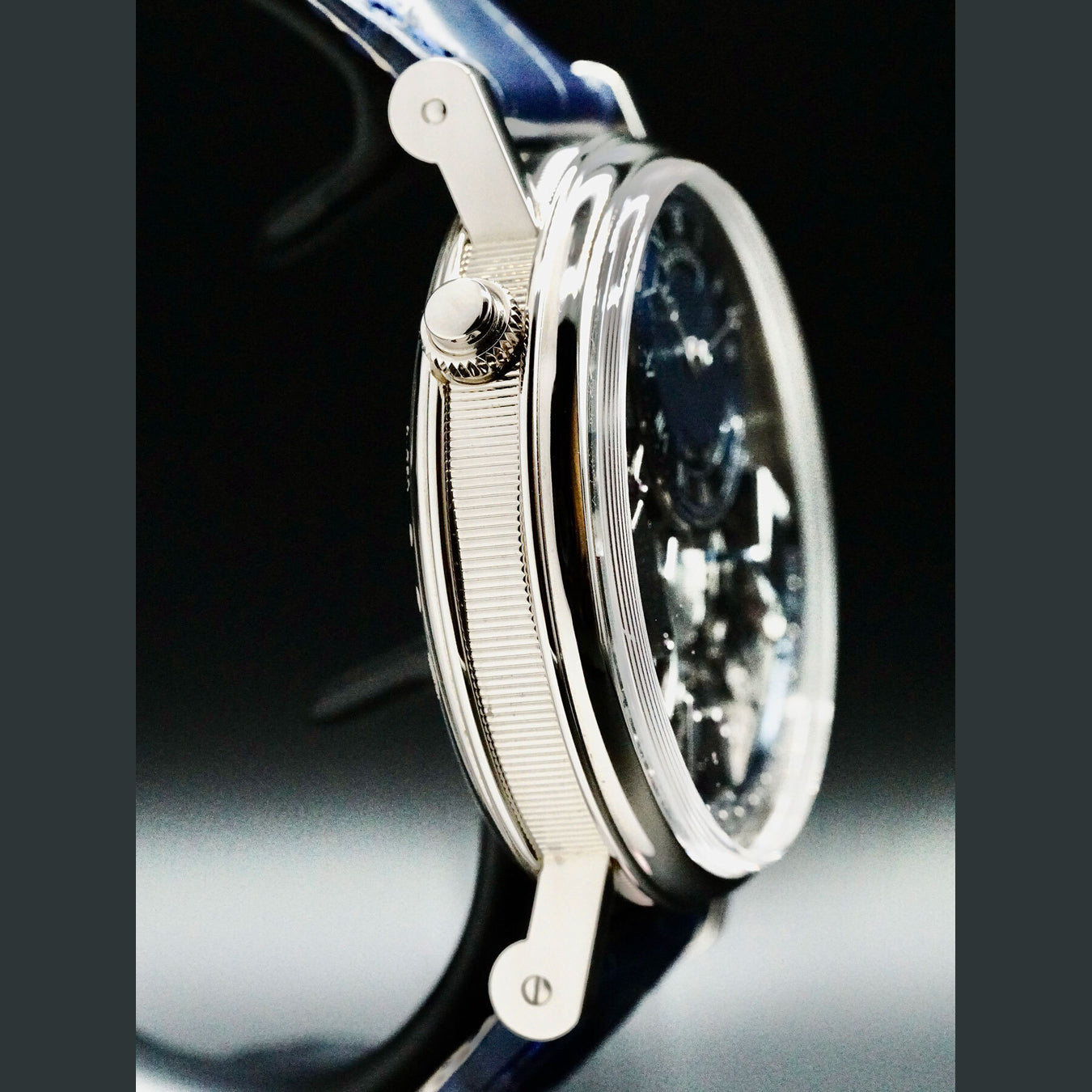 Breguet Tradition Quantième Rétrograde 7597 White Gold Blue Dial 7597BB/GY/9WU