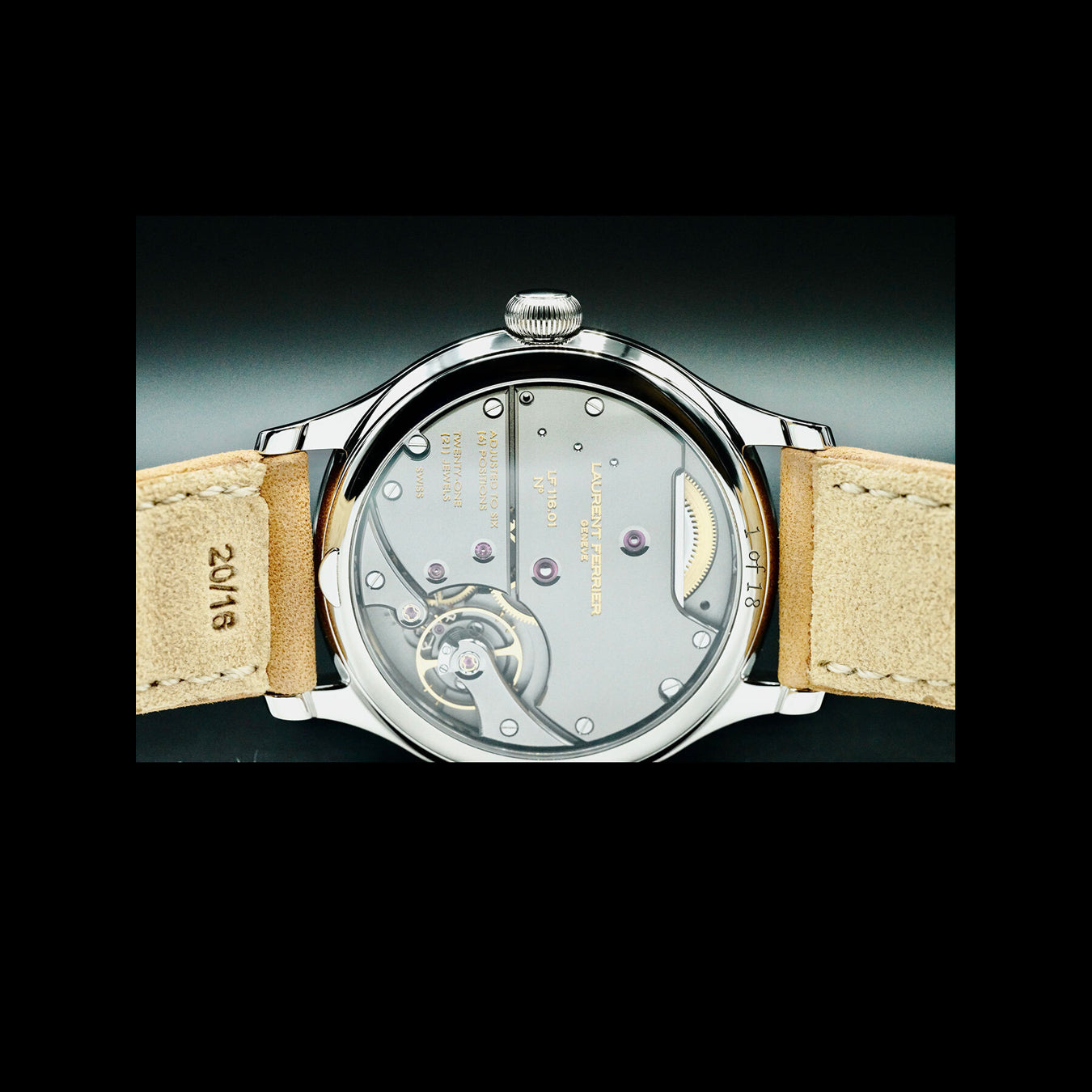 Laurent Ferrier LCF0036.AC.VW1.1 Classic Origin 40mm Green California Dial