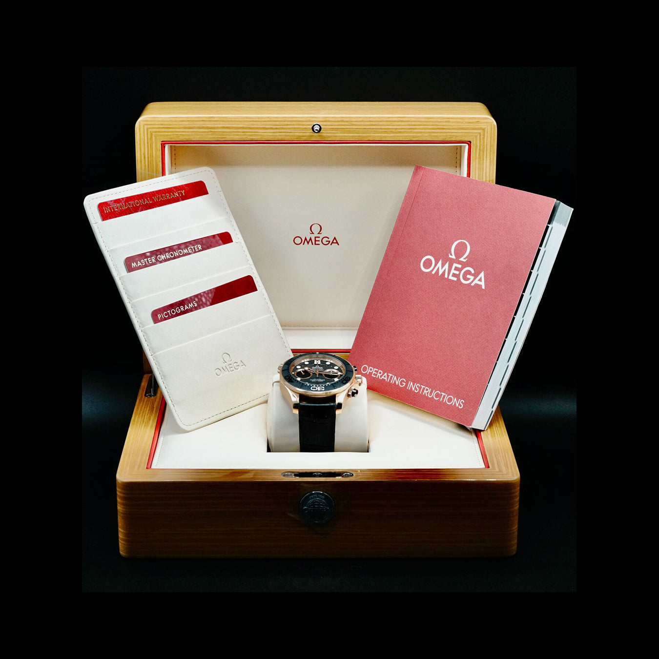 Omega Seamaster Diver 300 Master Chronometer Chronograph 44mm 210.62.44.51.01.001