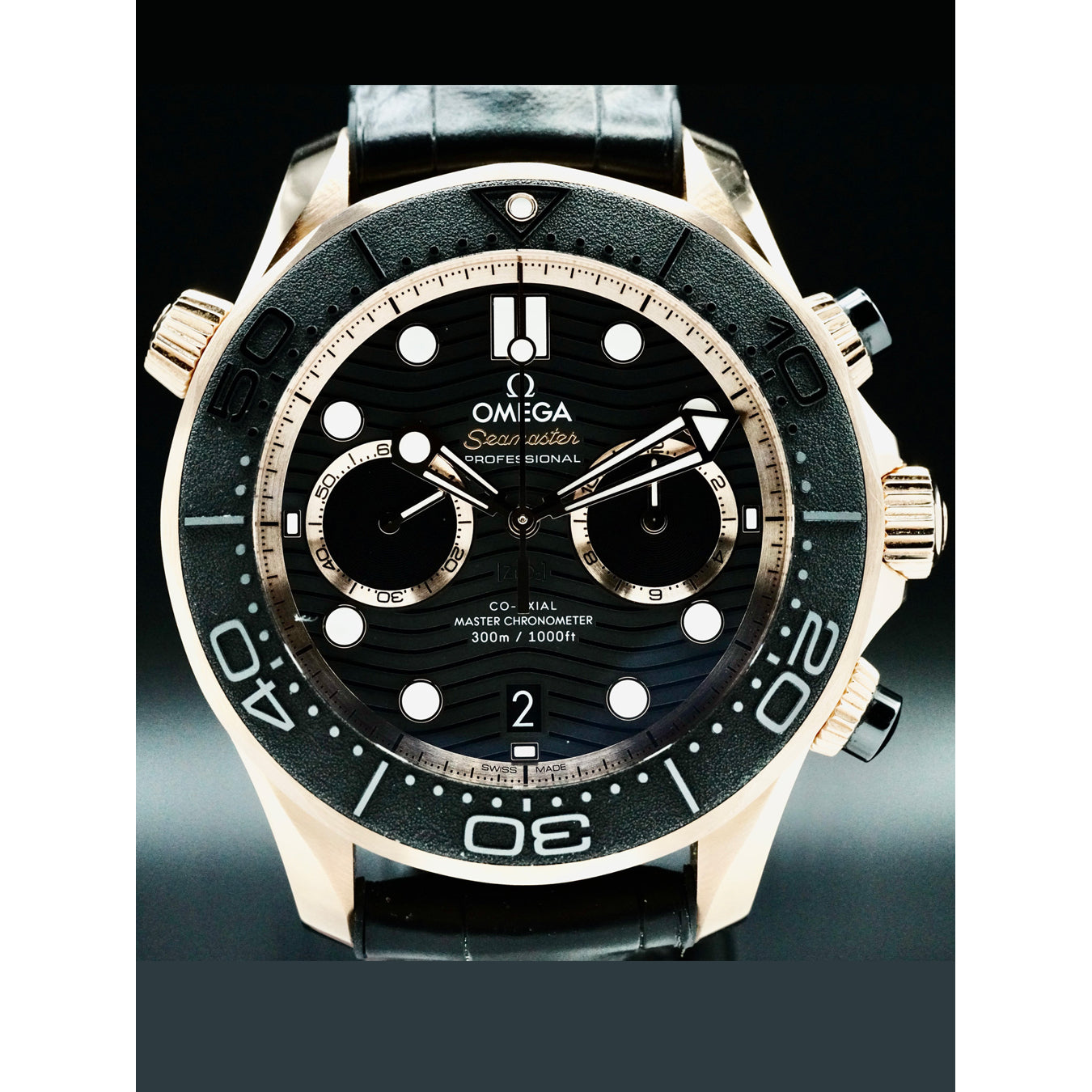 Omega Seamaster Diver 300 Master Chronometer Chronograph 44mm 210.62.44.51.01.001