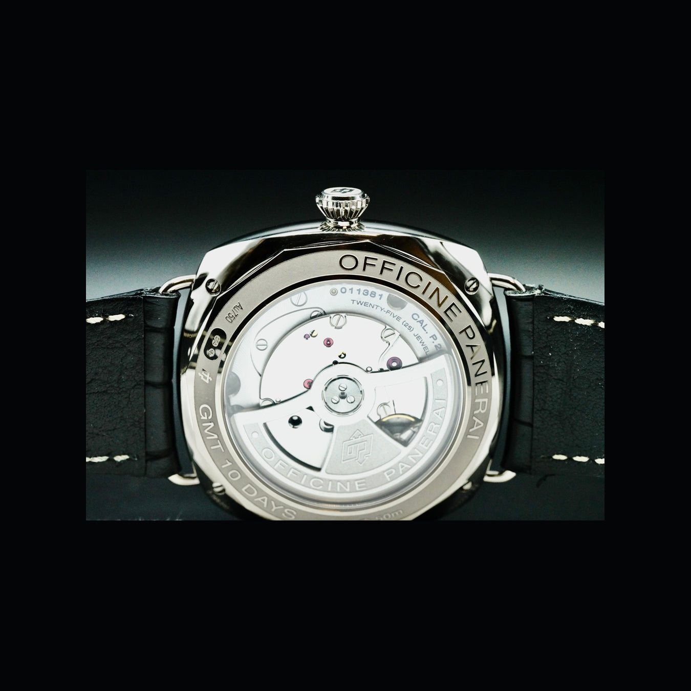 Panerai PAM00496 Radiomir 10 Days GMT Automatic Oro Bianco