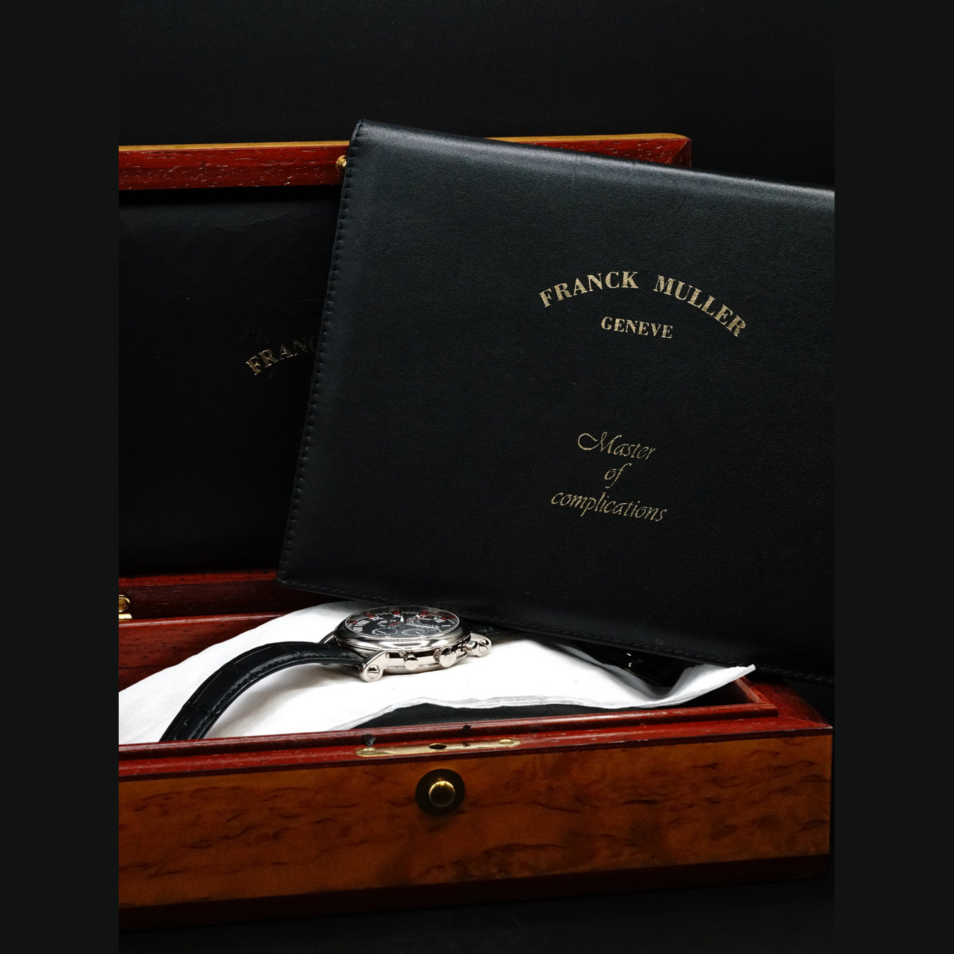 Franck Muller 7008 CC QPE I Round Perpetual Calendar Retrograde Ltd Ed