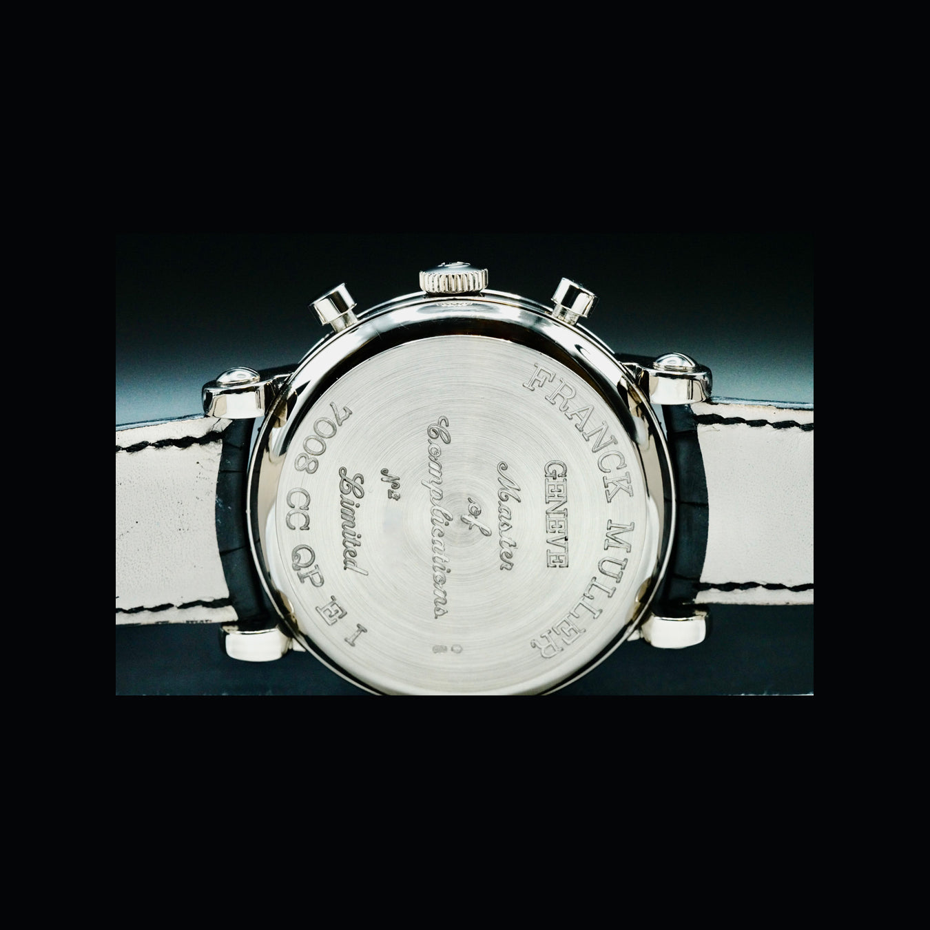 Franck Muller 7008 CC QPE I Round Perpetual Calendar Retrograde Ltd Ed