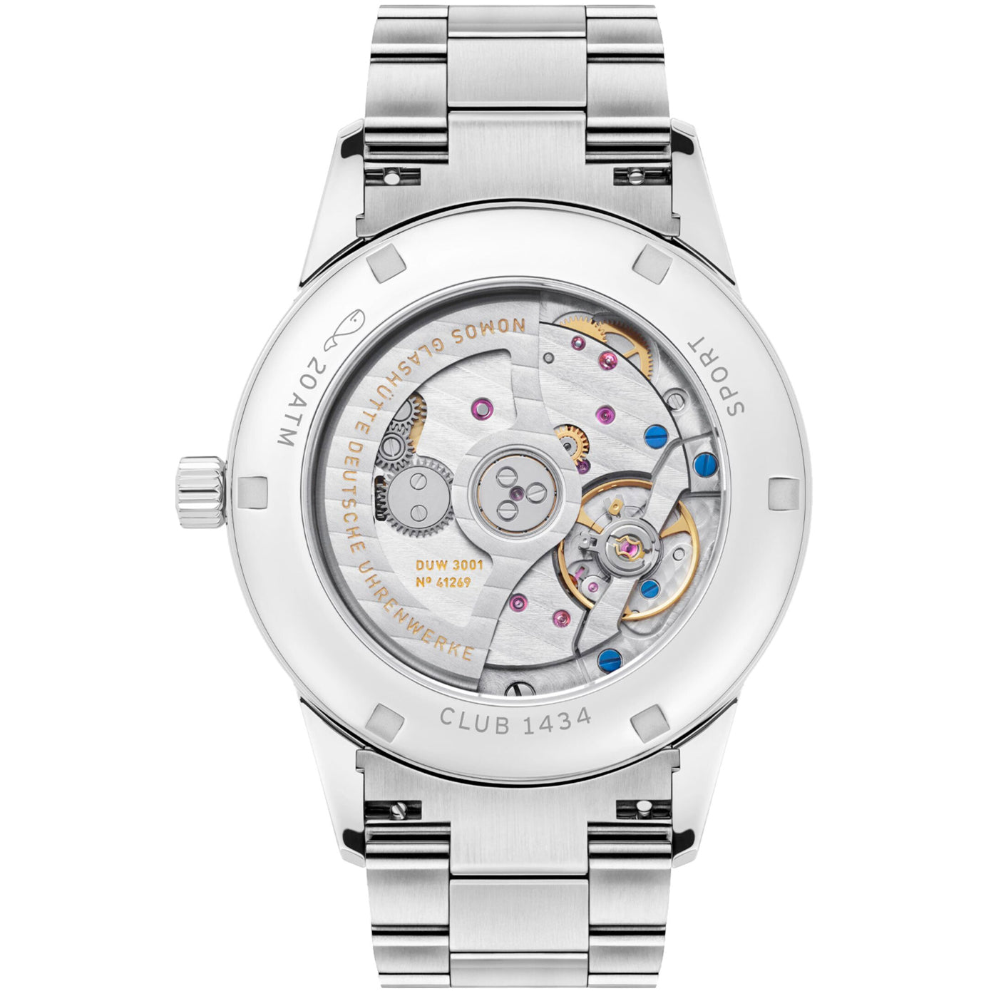 NOMOS Glashütte 762 Club Sport Neomatik 39 Ember