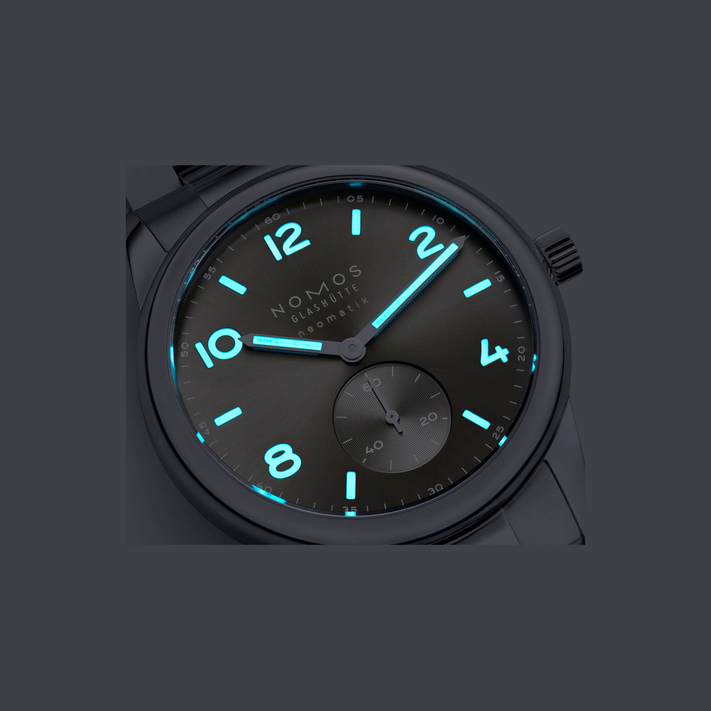 Nomos Glashutte 764 Club Sport Neomatik 39 Smoke