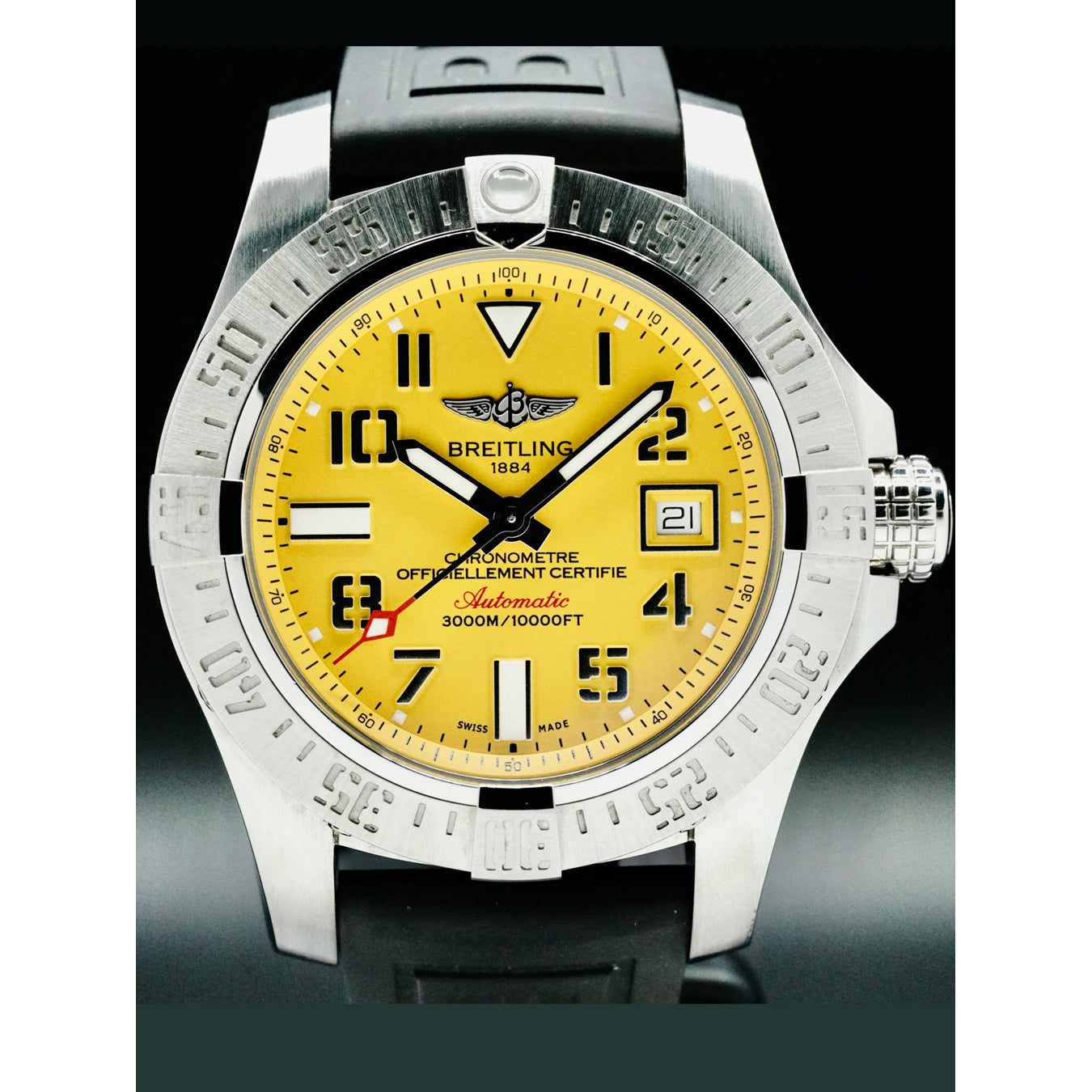 Breitling A17319101I1A1 Avenger Automatic 45 Seawolf Stainless Steel
