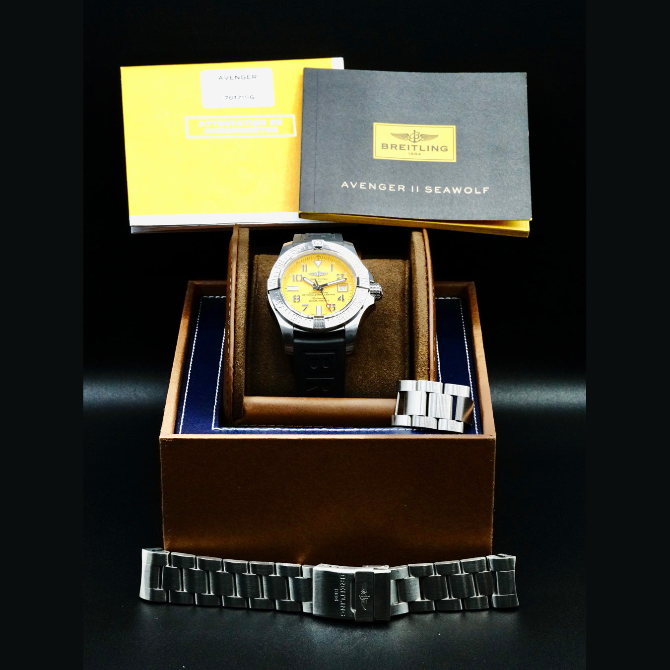 Breitling A17319101I1A1 Avenger Automatic 45 Seawolf Stainless Steel
