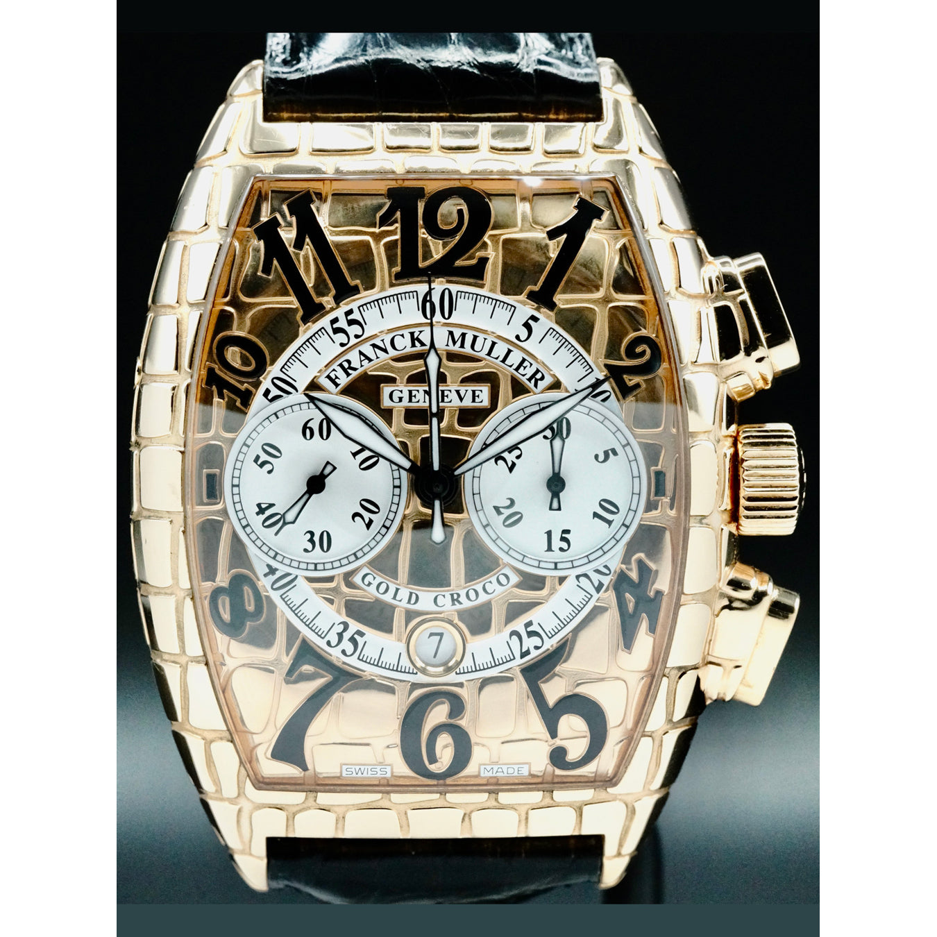 Franck Muller 9880 CC AT GOLD CRO 18k Rose Gold