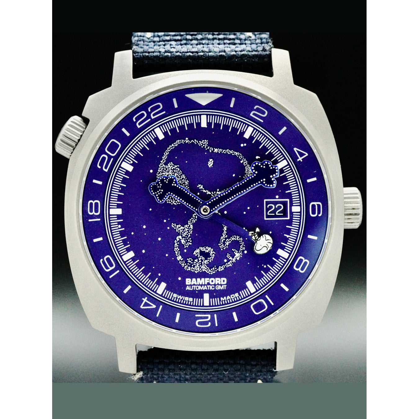 Bamford GT12143 Midnight Snoopy GMT