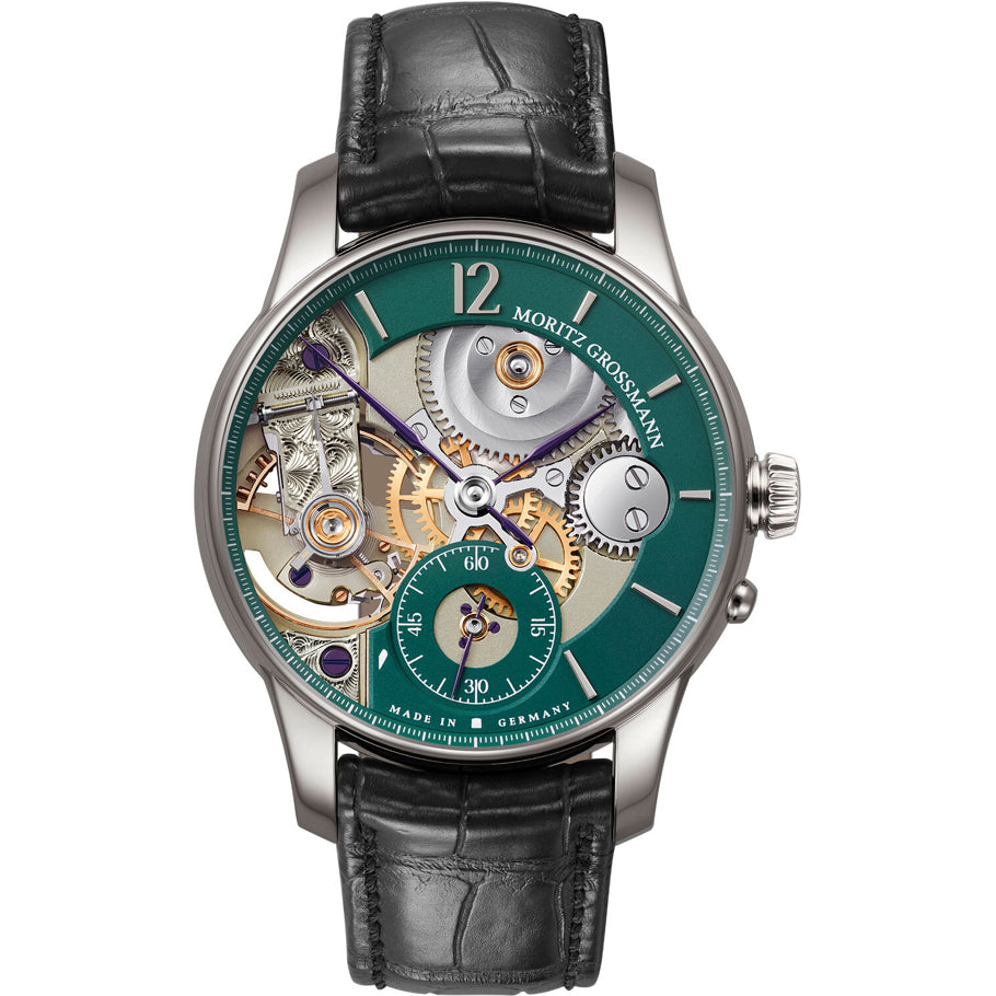 Moritz Grossmann MG-003495 Backpage Green Platinum Limited Edition