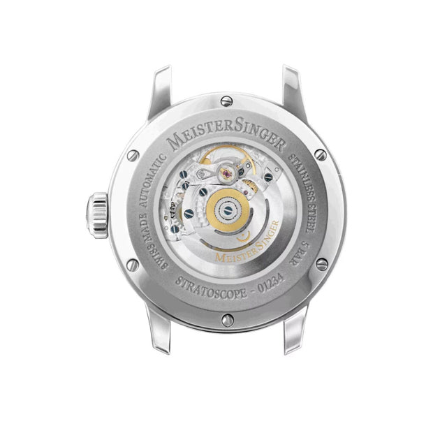 MeisterSinger ST982G Stratoscope Sunburst Blue with Gold