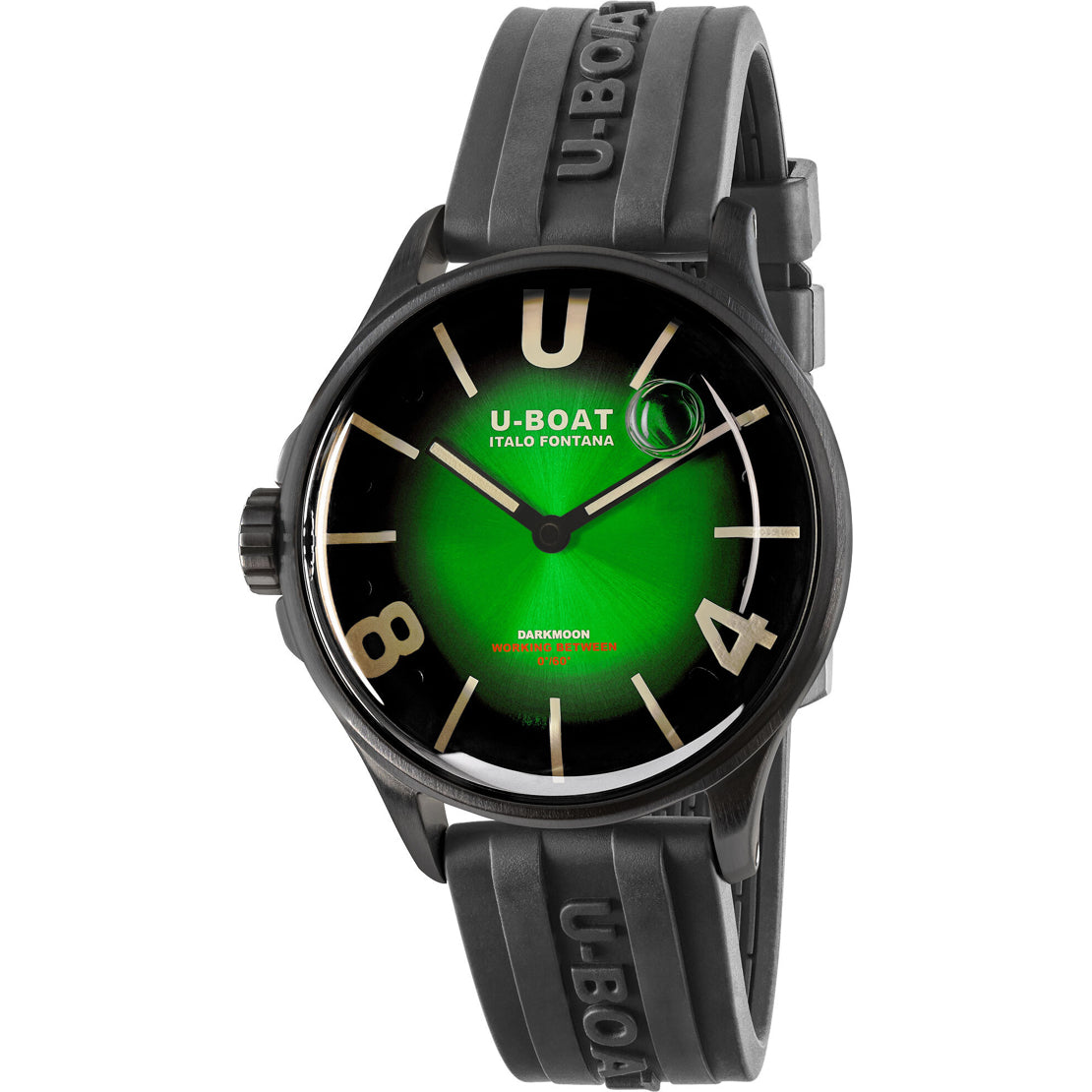 U-Boat 9503/A Darkmoon 40mm BK Green PVD Soleil