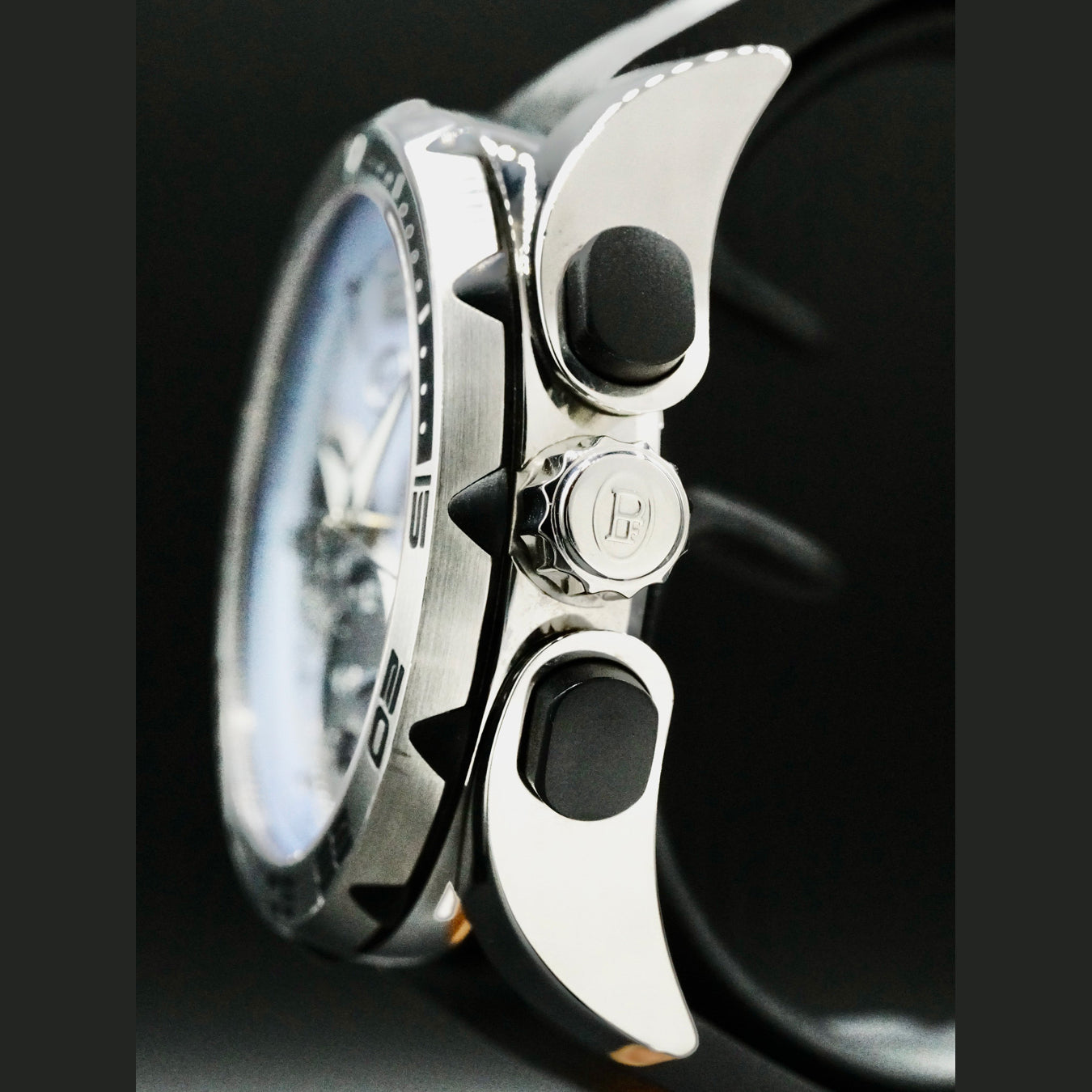 Parmigiani PFC528-0010500 Fleaurier Pershing 005 Chronograph Automatic Blue Dial