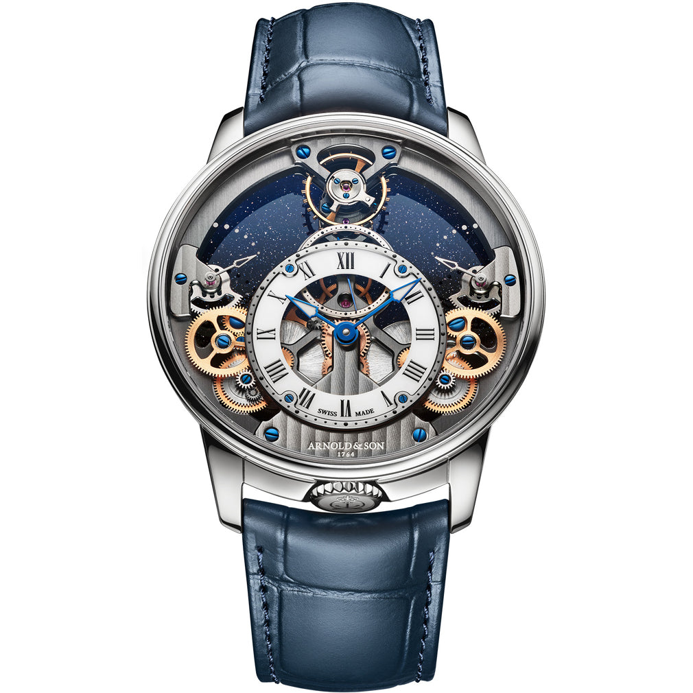 Arnold & Son Time Pyramid 42.5 Platinum