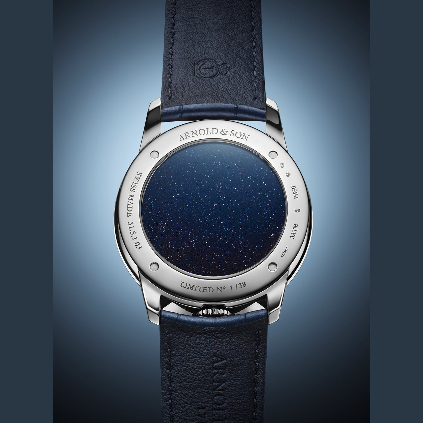 Arnold & Son Time Pyramid 42.5 Platinum