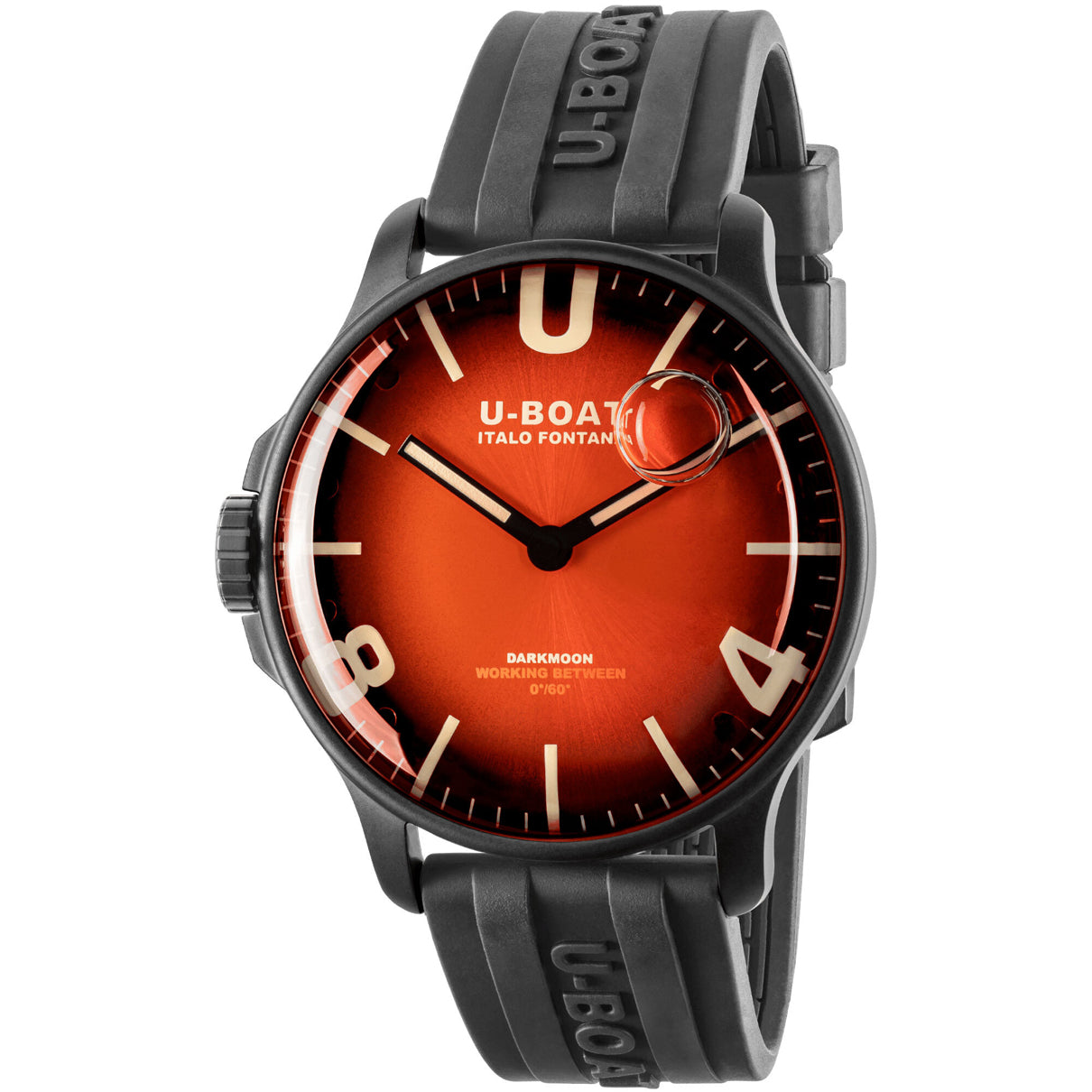 U-Boat 8697/B Darkmoon 44mm Red PVD Soleil