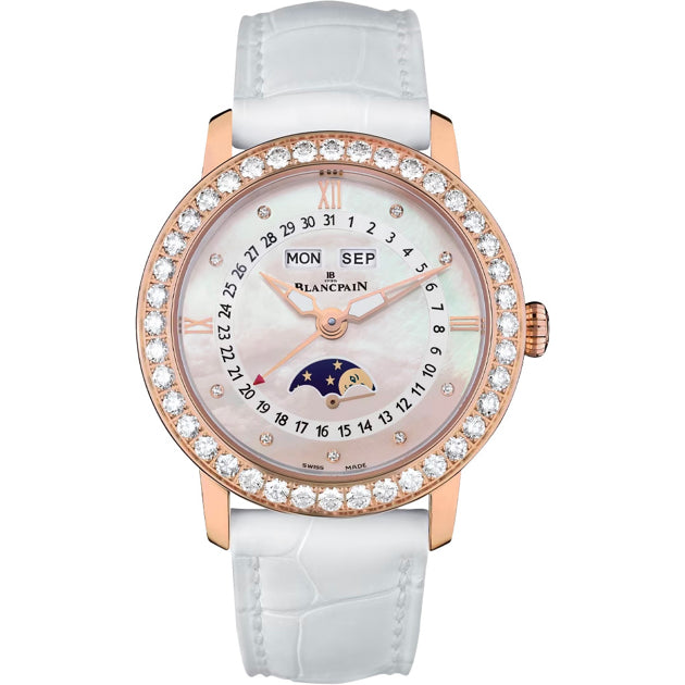 Blancpain Women Complete Calendar with Moon Phase 3663 2954 55B